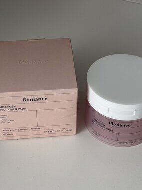 NWT Biodance Collagen Gel Toner Pads 60 Pads